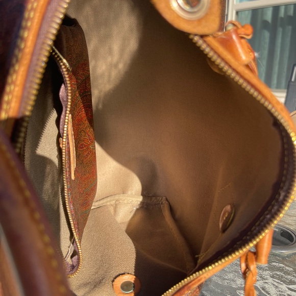 EUC Vintage ETRO BOSTON BAG - Picture 8 of 10